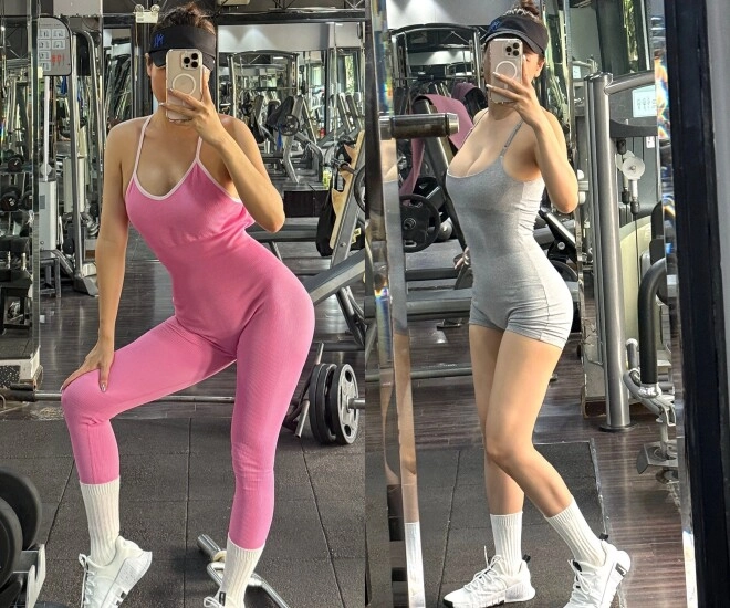 Á hậu mua giải 600 triệu diện bikini o ép vòng một căng tràn sinh 3 con vẫn mê mặc thiếu vải khoe dáng nuột nà - 6