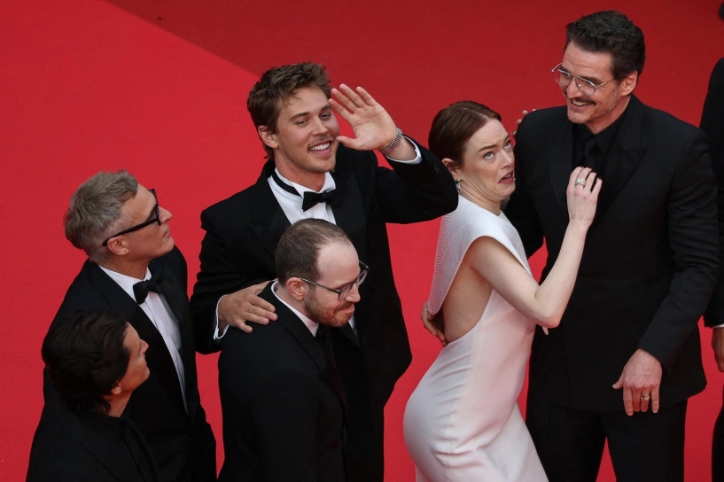 Angelina jolie là tâm điểm ở cannes đường yên và cao viên viên bị ống kính hung thần bóc trần - 9