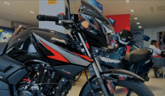 Apache rtr 160 2025 xe côn tay có abs 2 kênh kết nối điện thoại 3 chế độ lái giá chỉ 35 triệu vnđ - 1