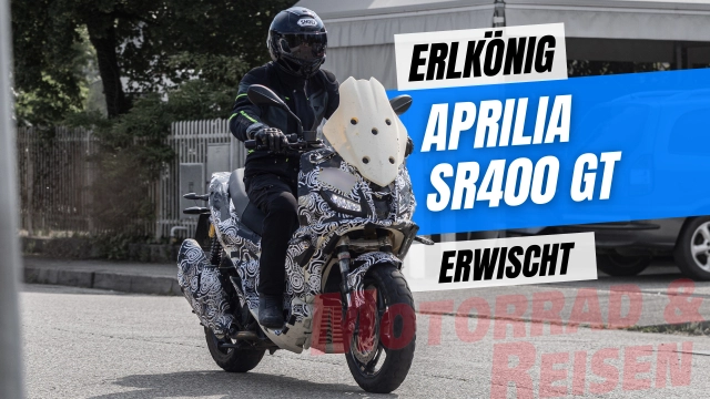 Aprilia sr400 gt mới sẵn sàng ra mắt sẽ là đối thủ nặng ký của adv350 - 1