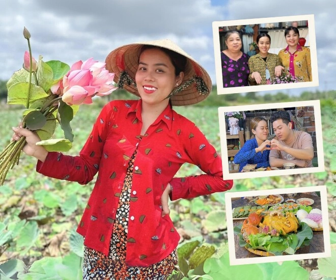 Bà bầu vĩnh long truyền cảm hứng với series học nấu ăntừ mẹ và bà ngoại có clip nấu đám giỗ miền tây hút hơn 8 triệu view - 1