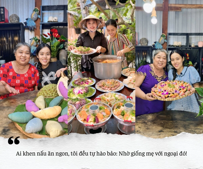 Bà bầu vĩnh long truyền cảm hứng với series học nấu ăntừ mẹ và bà ngoại có clip nấu đám giỗ miền tây hút hơn 8 triệu view - 6
