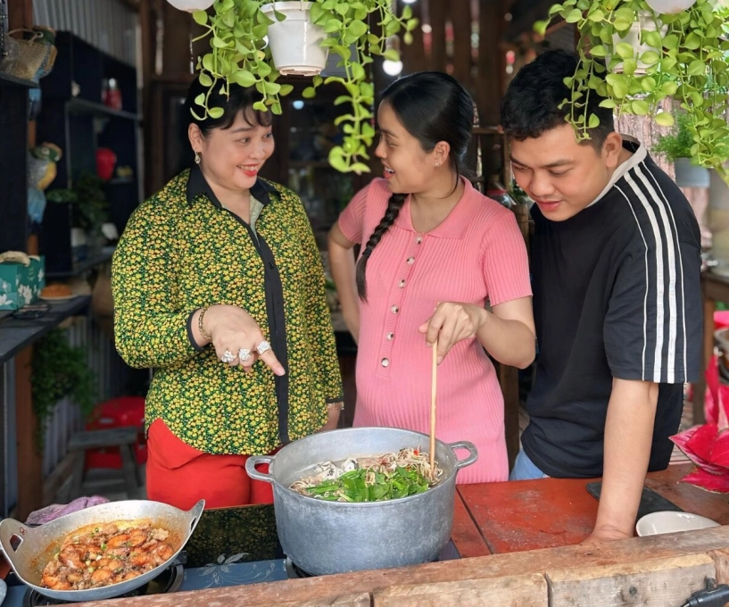 Bà bầu vĩnh long truyền cảm hứng với series học nấu ăntừ mẹ và bà ngoại có clip nấu đám giỗ miền tây hút hơn 8 triệu view - 8
