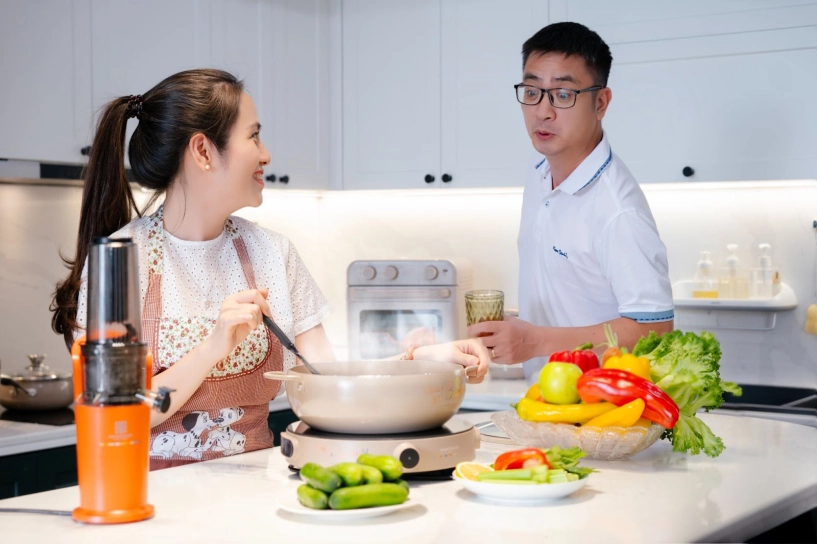 Bật mí 4 lý do máy ép chậm hawonkoo được hội chị em thích mê - 1