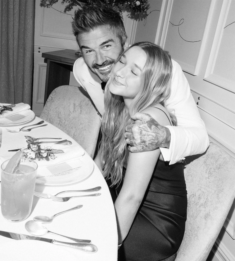 Becks ôm ấp khiêu vũ với con gái - 1