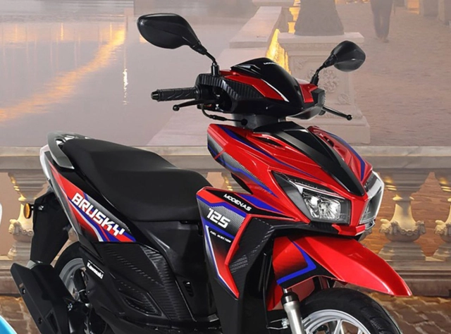 Brusky 125 mẫu xe ga hoàn toàn mới của kawasaki vừa ra mắt với giá bán khoảng 315 triệu đồng - 1