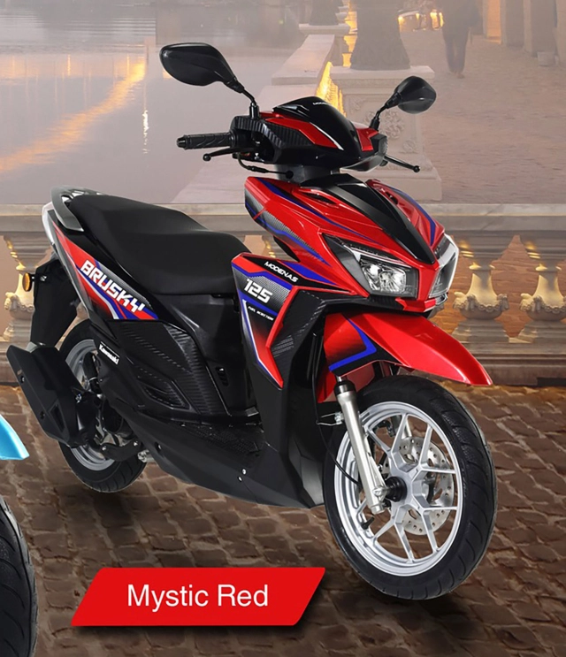 Brusky 125 mẫu xe ga hoàn toàn mới của kawasaki vừa ra mắt với giá bán khoảng 315 triệu đồng - 5