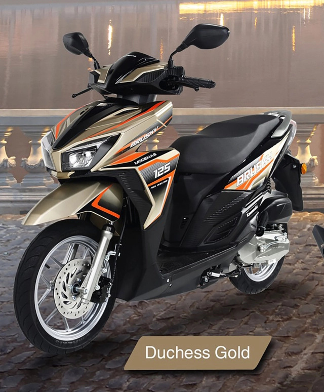 Brusky 125 mẫu xe ga hoàn toàn mới của kawasaki vừa ra mắt với giá bán khoảng 315 triệu đồng - 6