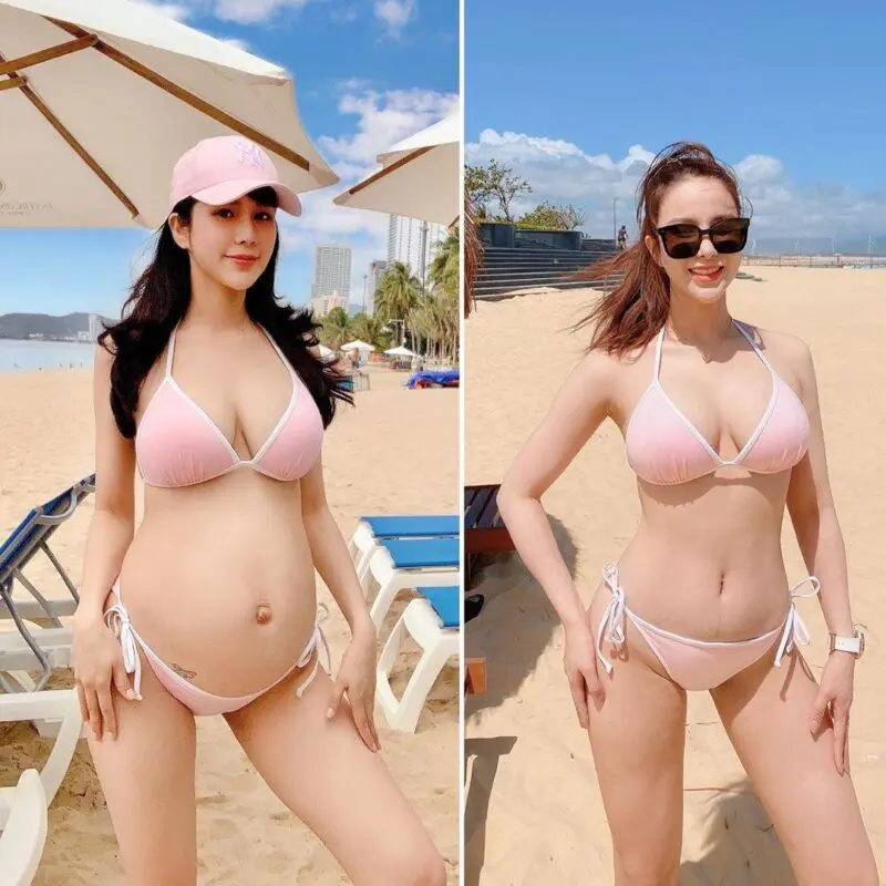 Bst bikini nhỏ xíu chặt đẹp hội chị em độc thân của mẹ bỉm diệp lâm anh bốc lửa thế này thảo nào trai trẻ mê tít - 8