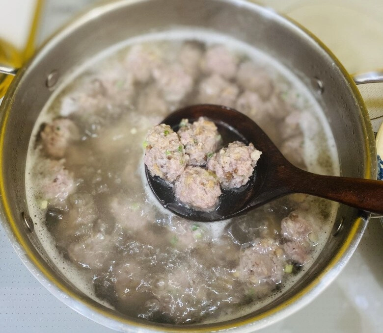 Bún sườn mọc đơn giản mà ngon cho cả nhà ăn sáng chỉ 15 phút là xong ngay - 6