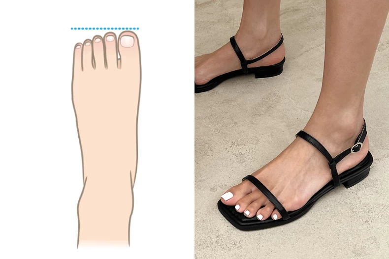 Cách chọn giày sandals chuẩn dáng chân vừa đẹp vừa thon đi hoài không mỏi - 6