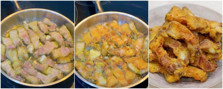 Cách làm ba chỉ rim mắm tỏi đậm đà mềm béo thơm ngon nhớ nấu cơm nhiều kẻo thiếu - 4