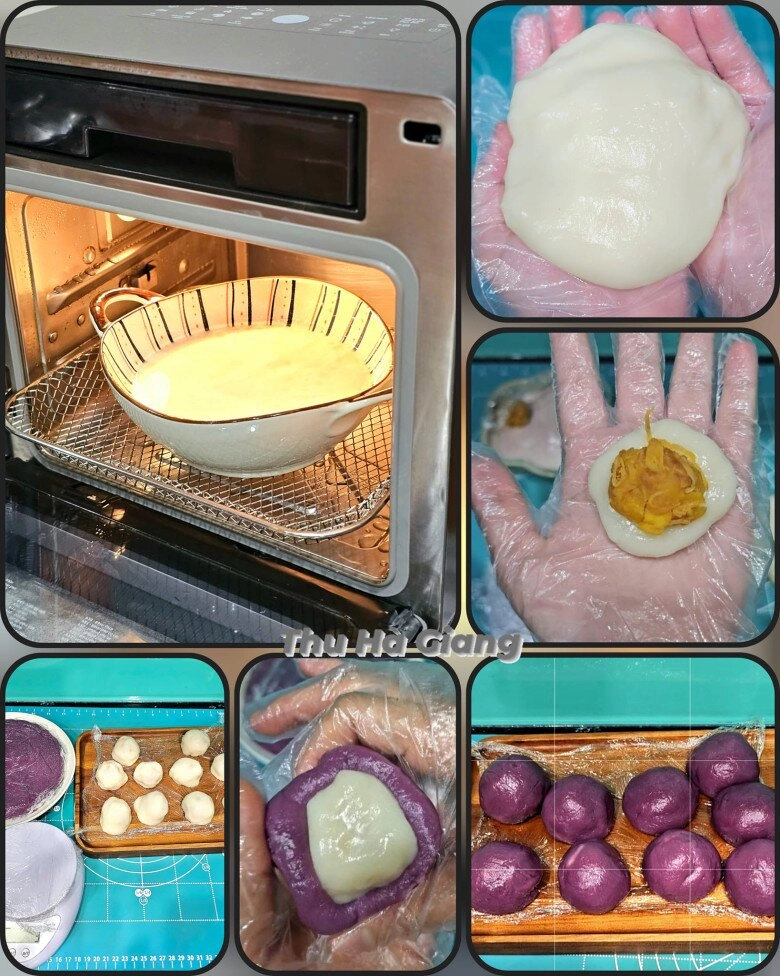 Cách làm bánh trung thu nhân mochi trứng muối độc đáo đang hot rần rần ăn một miếng là mê ngay - 4