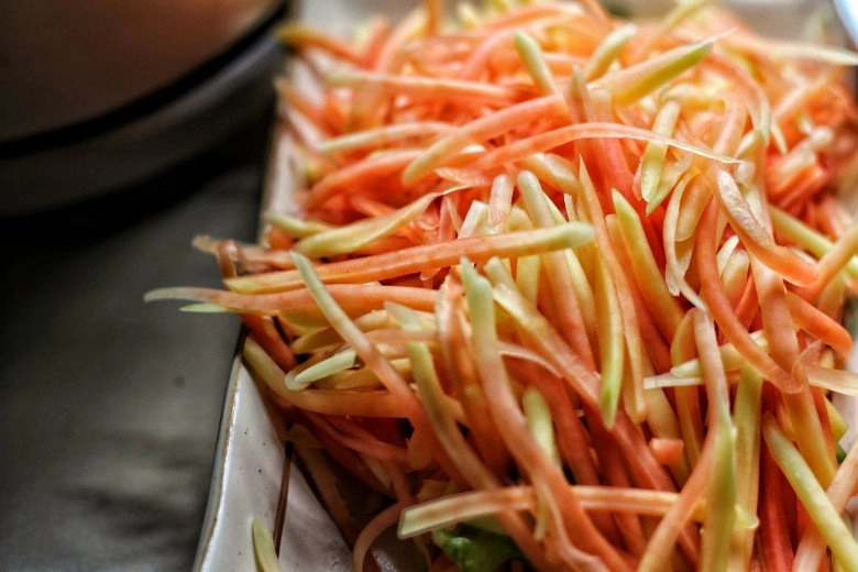 Cách làm bún đậu hũ nước tương chay thanh mát cực ngon cho ngày hè của trai đảm sài gòn - 5