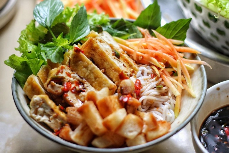 Cách làm bún đậu hũ nước tương chay thanh mát cực ngon cho ngày hè của trai đảm sài gòn - 8