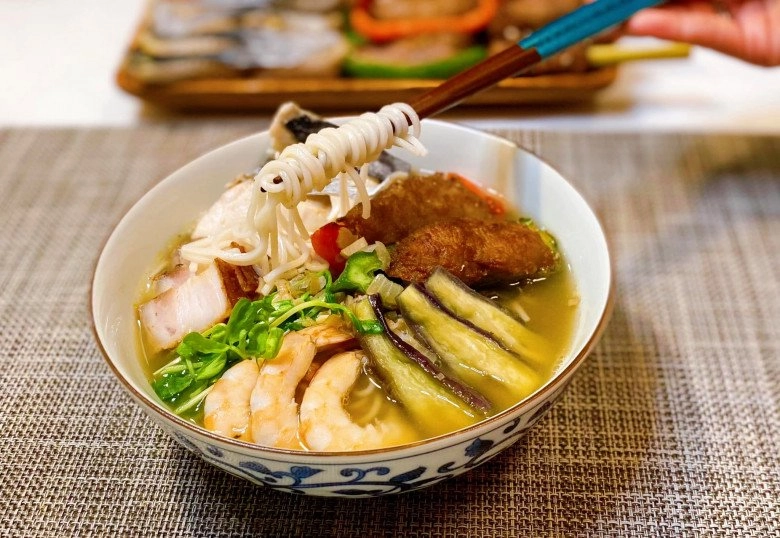 Cách làm bún mắm miền tây chuẩn vị thơm ngon ăn đã miệng cuối tuần - 10