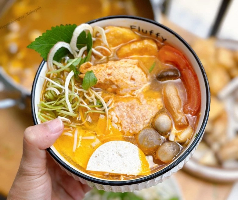 Cách làm bún riêu chay thơm ngon thanh tịnh cho tháng vu lan của mẹ đảm đà nẵng - 8
