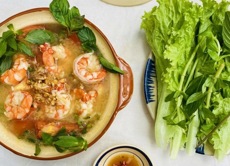Cách làm canh tôm nấu chua thơm ngon thanh ngọt cho ngày hè oi nóng của mẹ đảm sài gòn - 8
