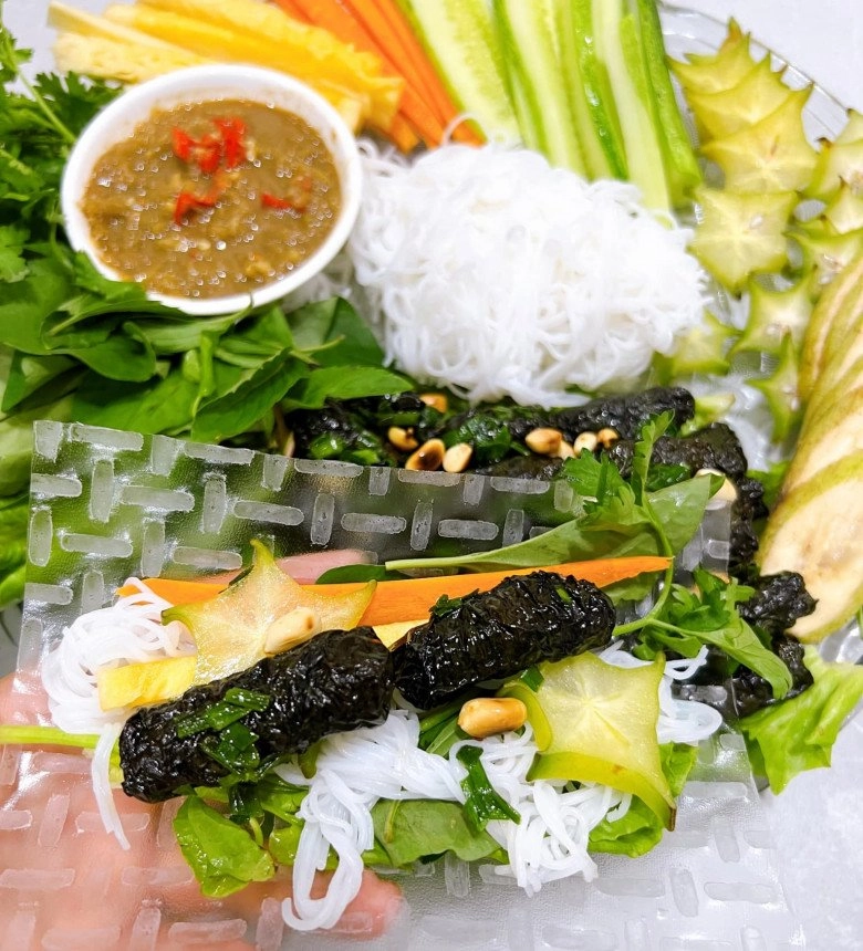Cách làm chả bò nướng lá lốt thơm phức ăn kèm bún chấm mắm nêm ngon nhức nhối của mẹ đảm sài gòn - 8