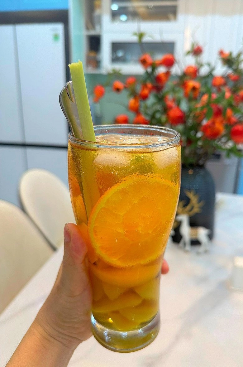 Cách làm đào ngâm giòn ngon không bị màng hỏng để pha trà mùa hè cực đã - 7