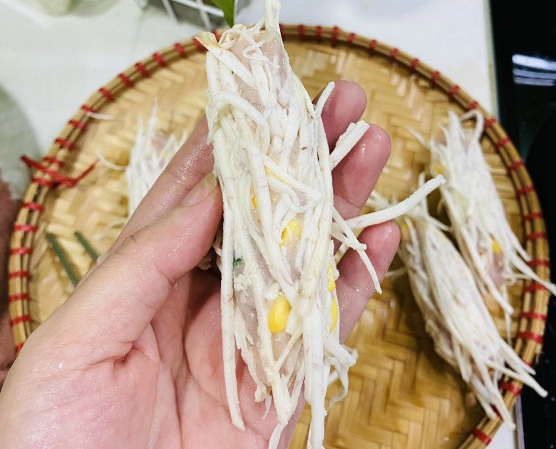 Cách làm khoai môn bọc chả cá thác lác vừa ngon lại lạ miệng của mẹ đảm sài gòn - 4