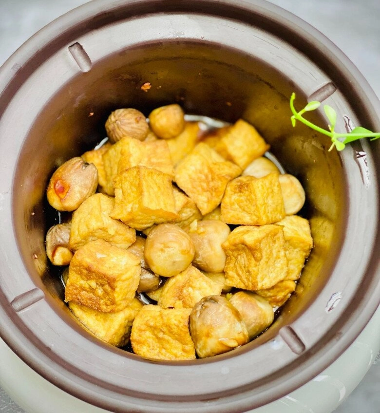 Cách làm nấm rơm kho đậu ngon hơn cả thịt cơm nấu nhiều cũng hết - 4
