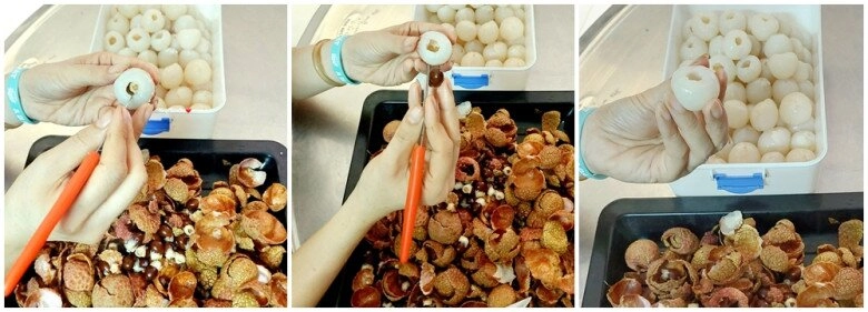 Cách làm vải ngâm thơm ngon để dành pha trà vải cực thích mát lạnh giải nhiệt ngày hè - 3