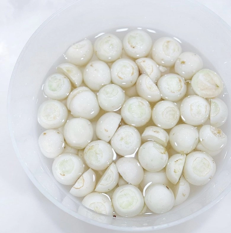 Cách muối cà pháo trắng phau giòn tan không thâm xỉn hay màng ủng - 2
