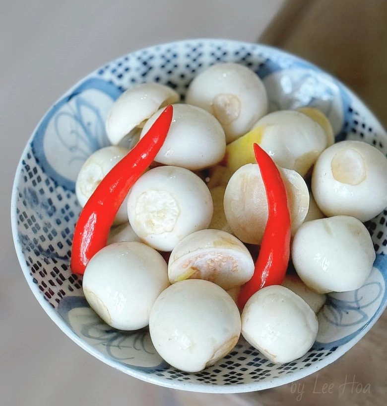 Cách muối cà pháo trắng phau giòn tan không thâm xỉn hay màng ủng - 7