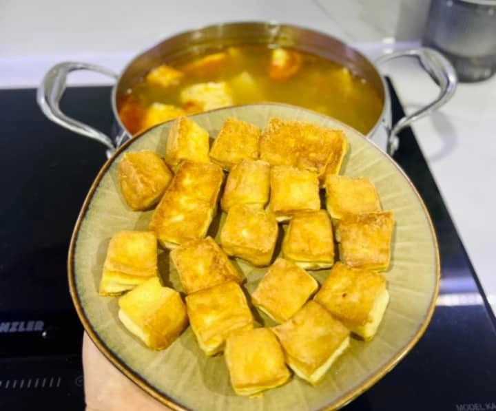 Cách nấu bún riêu chay thơm ngon hấp dẫn chẳng kém gì hàng thật của mẹ đảm sài gòn - 3