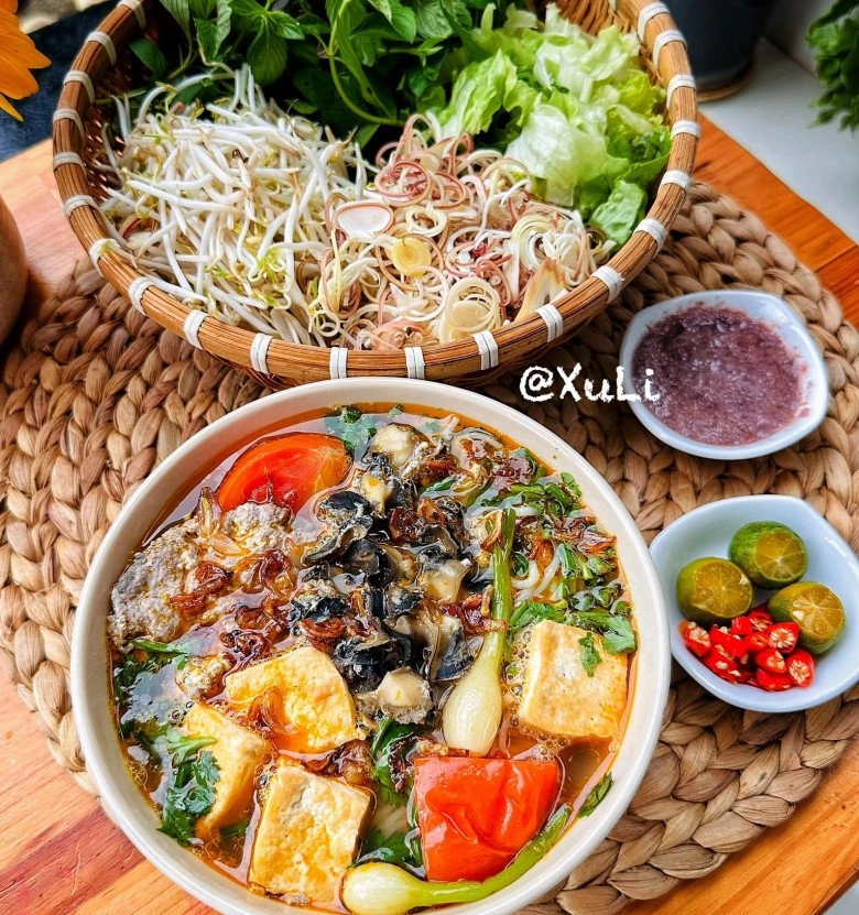Cách nấu bún riêu cua ốc thơm ngon giòn giòn hấp dẫn đãi cả nhà bữa sáng - 6
