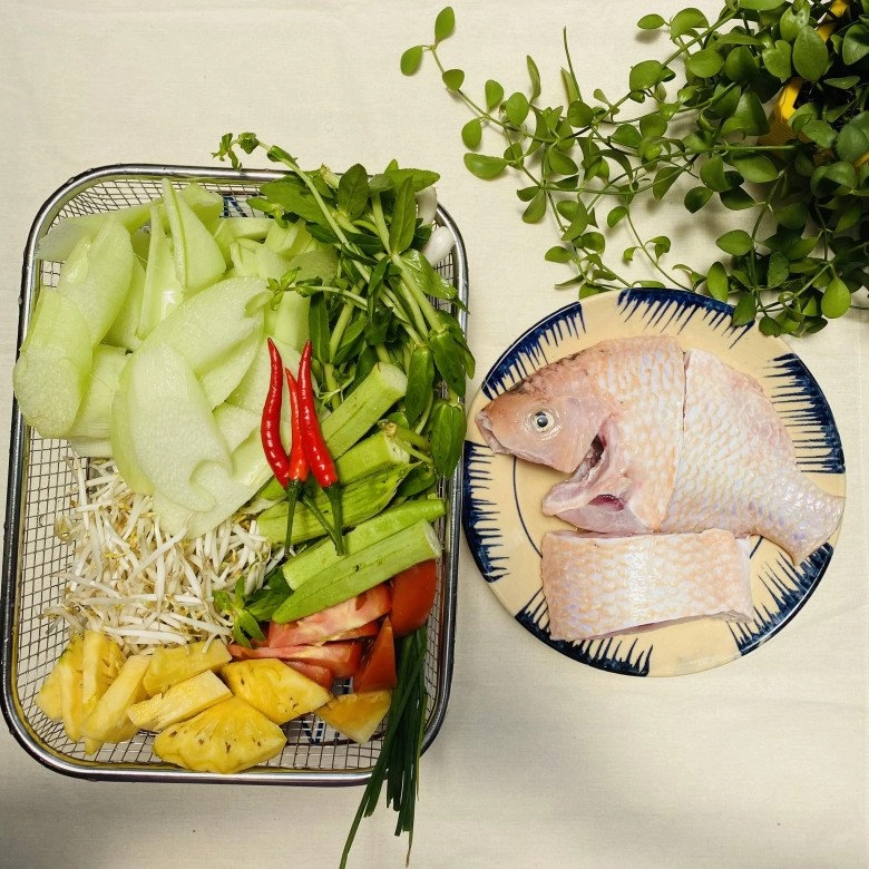 Cách nấu canh chua cá diêu hồng kiểu miền nam thơm ngon thanh ngọt cho ngày hè - 2