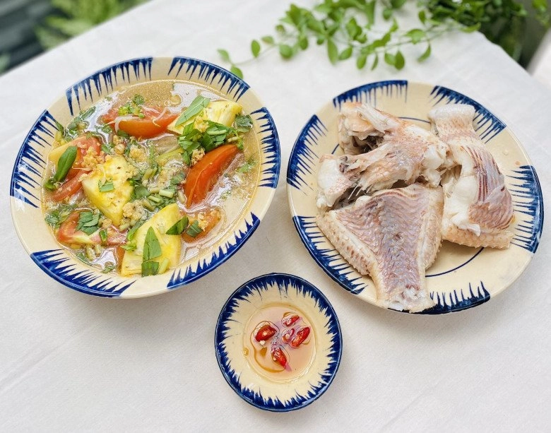 Cách nấu canh chua cá diêu hồng kiểu miền nam thơm ngon thanh ngọt cho ngày hè - 12