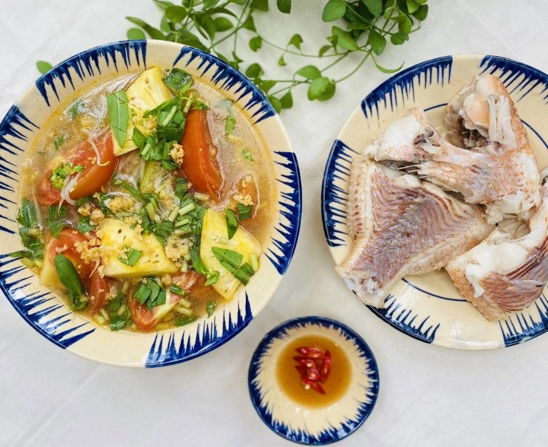 Cách nấu canh chua cá diêu hồng kiểu miền nam thơm ngon thanh ngọt cho ngày hè - 13