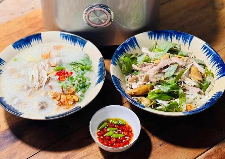 Cách nấu cháo gà nấm rơm thơm ngon bổ dưỡng cho bữa sáng - 4