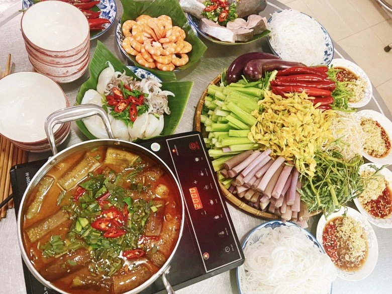 Cách nấu lẩu mắm miền tây ngon ngất ngây nhìn mà thèm của gái đảm sài gòn - 6