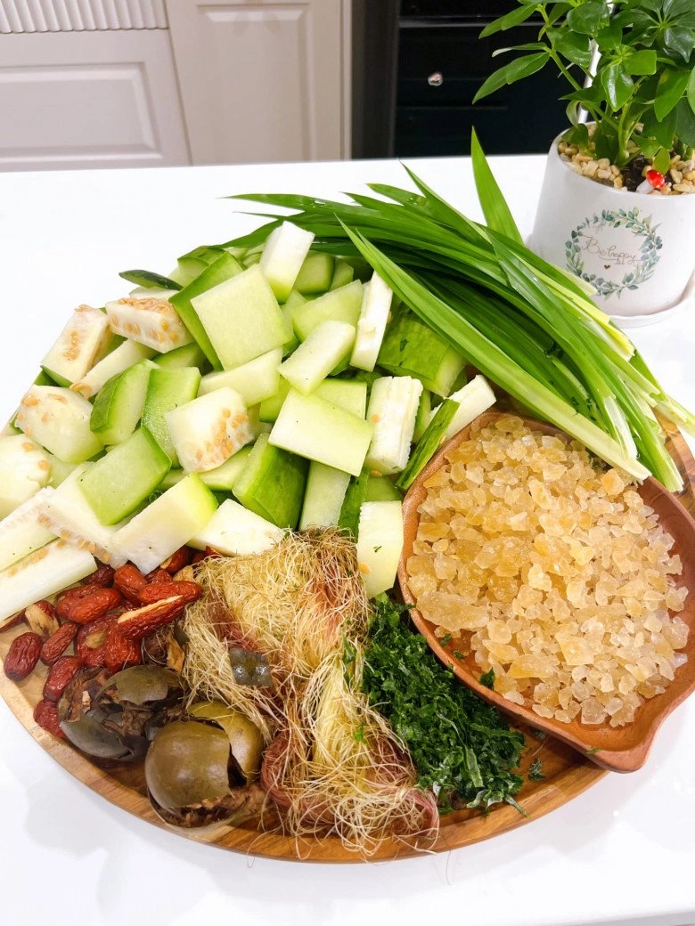 Cách nấu trà bí đao thơm ngon thanh mát giải nhiệt ngày hè của mẹ đảm sài gòn - 3