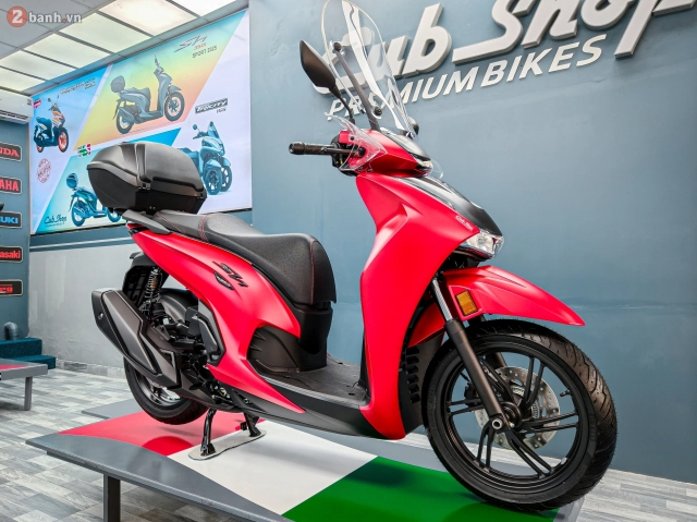 Cận cảnh honda sh350i 2025 nhập ý vừa cập bến việt nam đủ cả 4 màu kèm nhiều phụ kiện độc quyền - 9