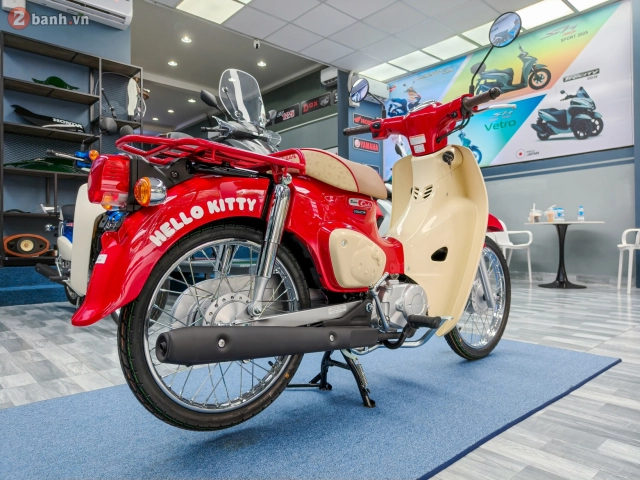 Cận cảnh honda super cub 50 hello kitty bất ngờ xuất hiện tại việt nam - 3