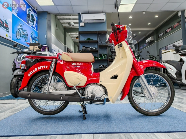 Cận cảnh honda super cub 50 hello kitty bất ngờ xuất hiện tại việt nam - 4