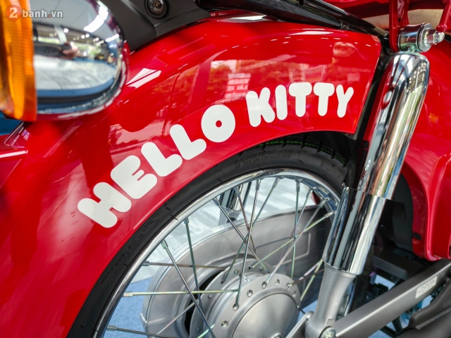 Cận cảnh honda super cub 50 hello kitty bất ngờ xuất hiện tại việt nam - 7