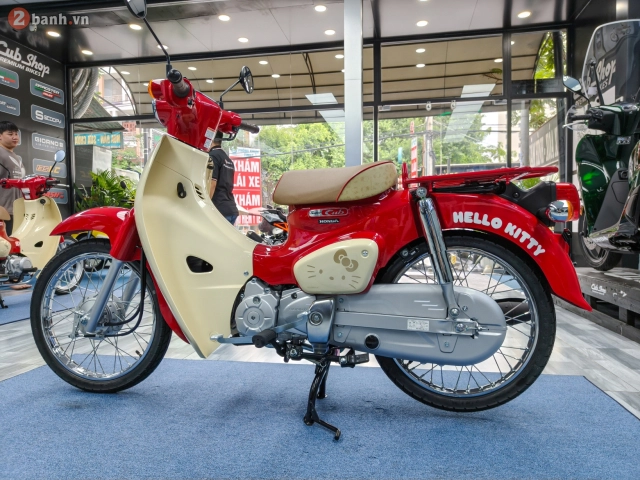 Cận cảnh honda super cub 50 hello kitty bất ngờ xuất hiện tại việt nam - 21