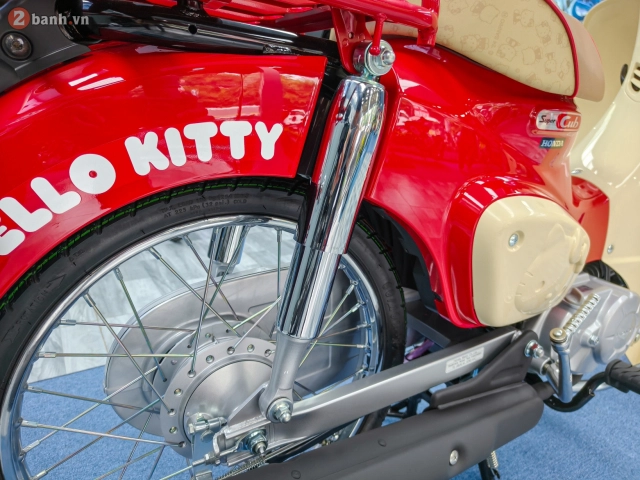 Cận cảnh honda super cub 50 hello kitty bất ngờ xuất hiện tại việt nam - 34