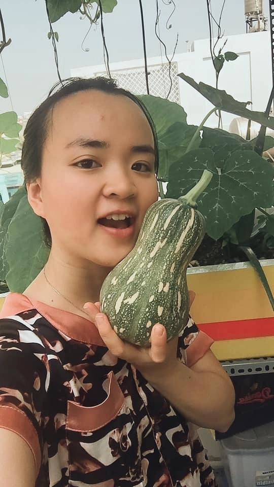 Cặp vợ chồng trẻ sài gòn xây vườn rau củ rộng 20m2 trên sân thượng 2 năm làm vườn chỉ tốn 70 triệu - 3
