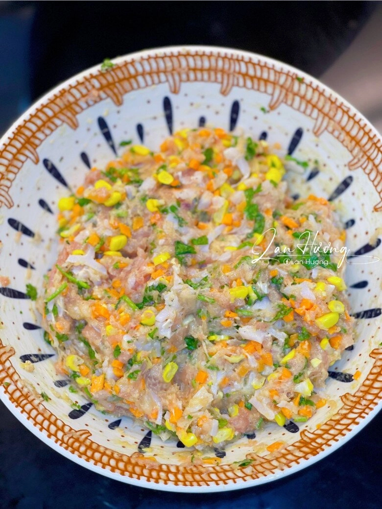 Chả sụn gà rau thơm phức mềm trong giòn ngoài ngon mọng ai ăn cũng thích - 5