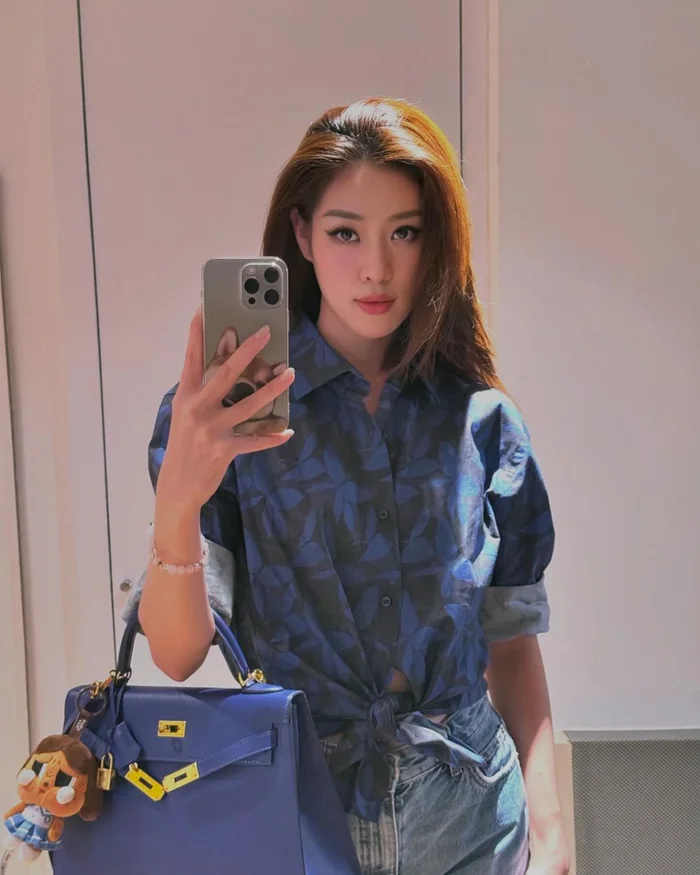 Chân dài lập kỷ lục lịch sử làng sắc đẹp việt chưa 30 tuổi đã có nhà 7 phòng ngủ mang túi 3 gang gần nửa tỷ ngồi vệ đường - 4