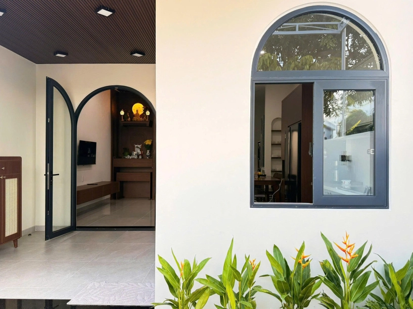 Chàng rể mua đất xây căn nhà xinh xắn tiết kiệm điện tặng mẹ vợ ở đà nẵng - 5
