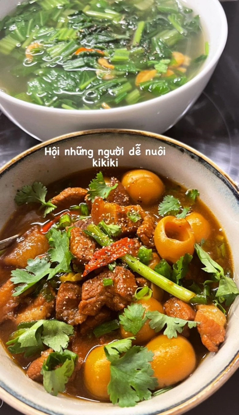 Châu bùi khoe bữa ăn hấp dẫn khi người yêu vắng nhà khéo thế này bảo sao binz càng ngày càng yêu - 13