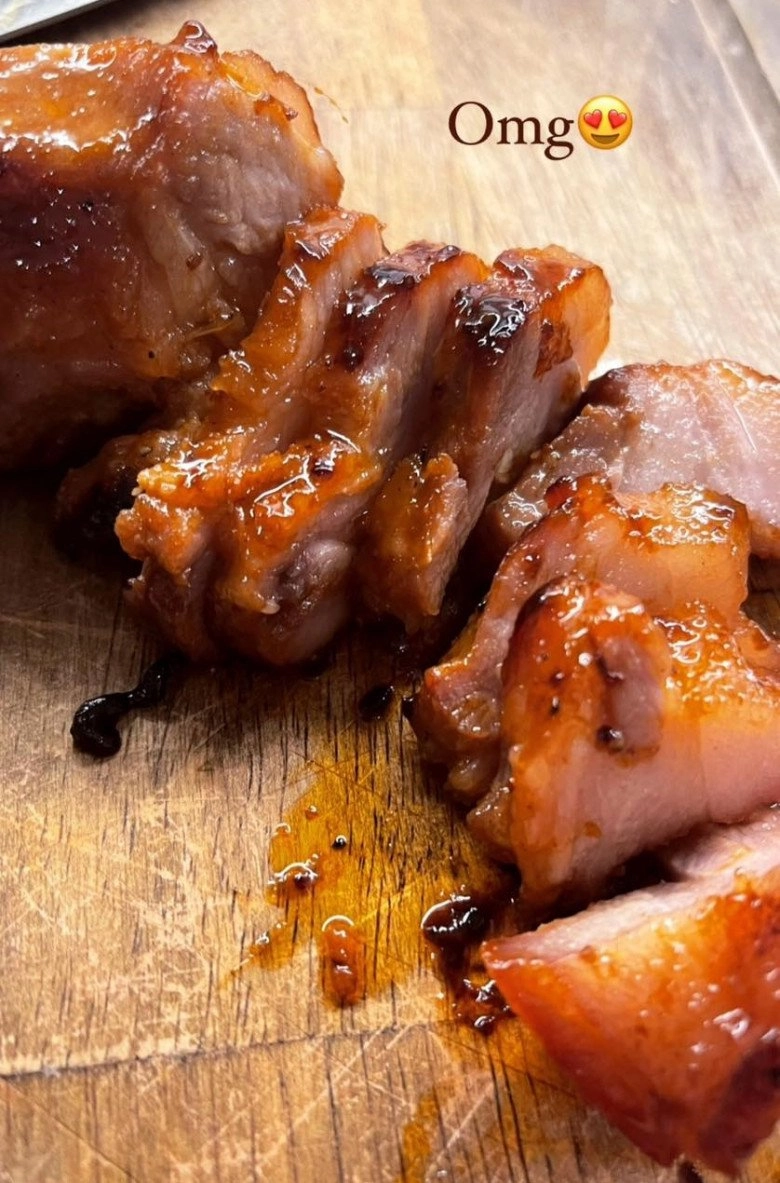 Châu bùi khoe bữa ăn hấp dẫn khi người yêu vắng nhà khéo thế này bảo sao binz càng ngày càng yêu - 16