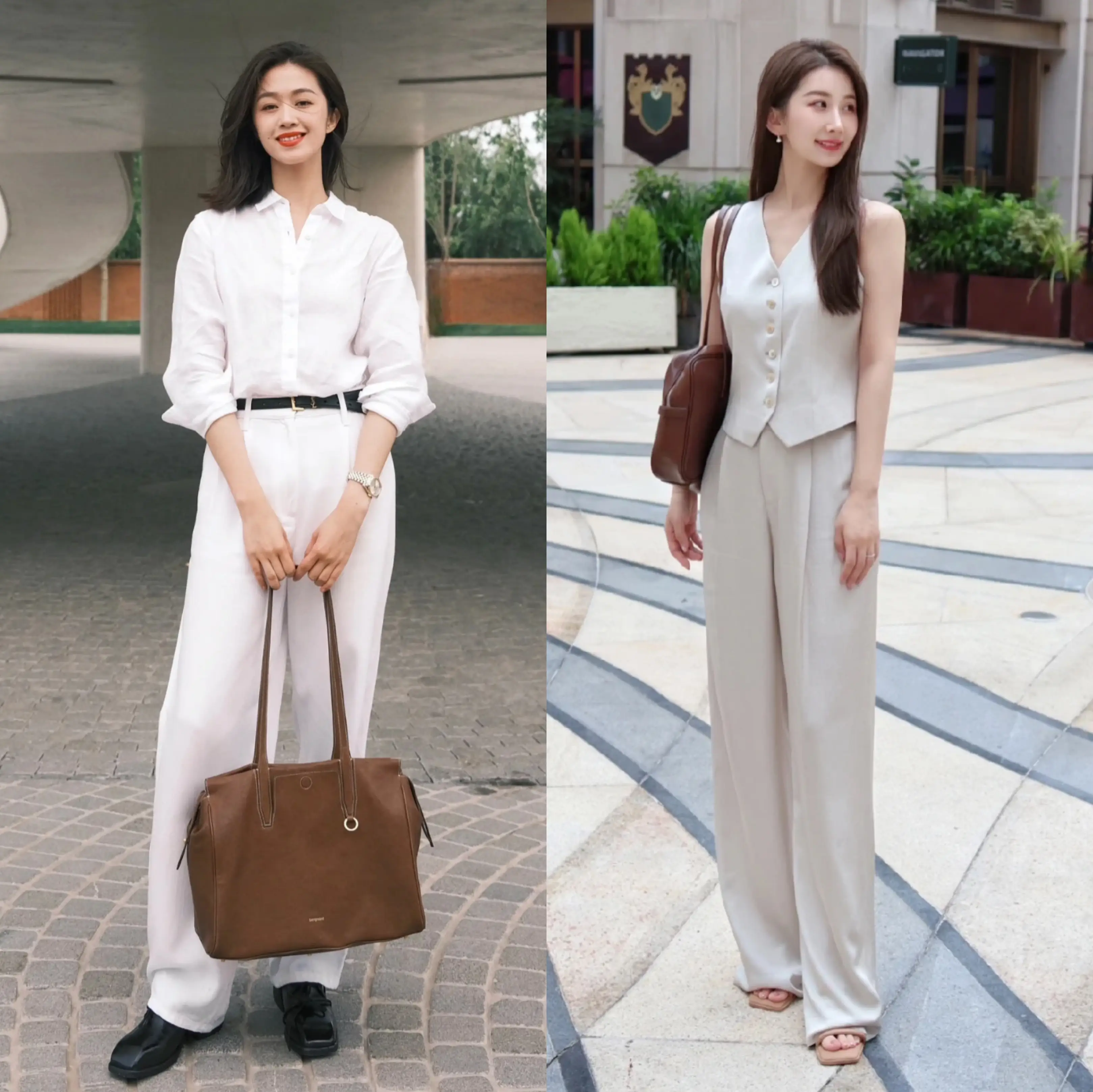 Chỉ cần một chiếc quần thần thánh này phụ nữ 40 mặc với sơ mi hay áo phông đều trông như tổng tài - 4